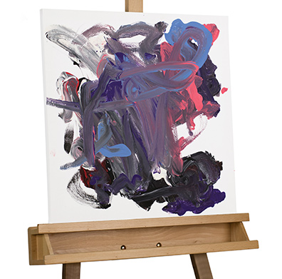 Bild Gemälde Affe malen Kunst Affenbilder handgemalt Kunstloft Tiere Kunstwerke Affenhand