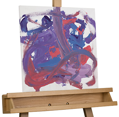 Bild Gemälde Affe malen Kunst Affenbilder handgemalt Kunstloft Tiere Kunstwerke Affenhand