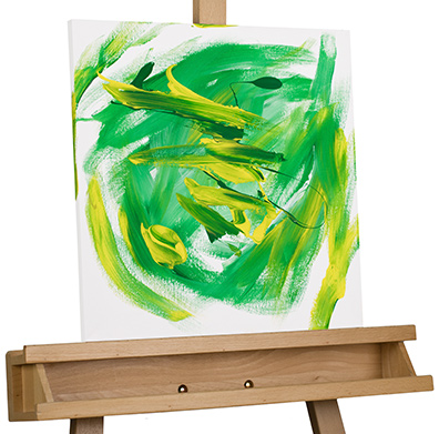 Bild Gemälde Affe malen Kunst Affenbilder handgemalt Kunstloft Tiere Kunstwerke Affenhand