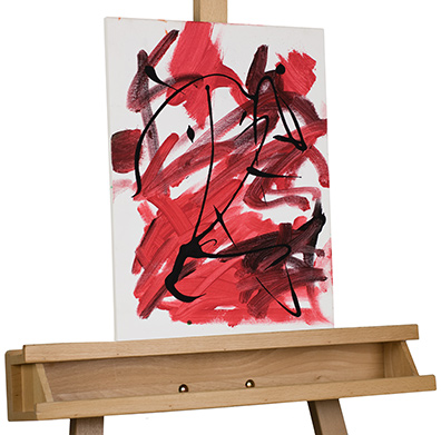 Bild Gemälde Affe malen Kunst Affenbilder handgemalt Kunstloft Tiere Kunstwerke Affenhand