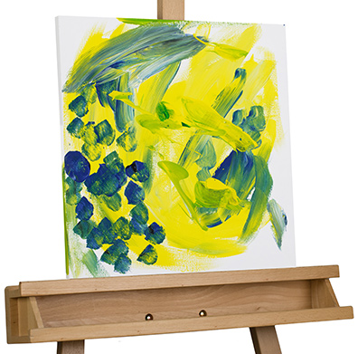 Bild Gemälde Affe malen Kunst Affenbilder handgemalt Kunstloft Tiere Kunstwerke Affenhand